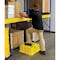 Vestil 1 Steps, 10.5 Overall Height, Polyethylene, Yellow SPN-1-YL - alternate 5